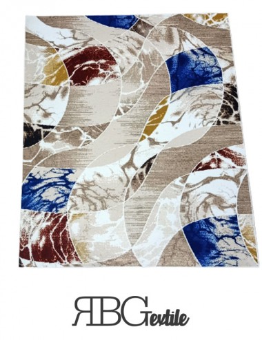 RBG Textile - Tapis Multicolore Antidérapant 1 - Tunisie Textile Meilleur Prix