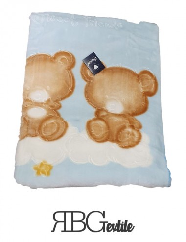 RBG Textile - Couverture  Enfant Cristal - Tunisie Textile Meilleur Prix