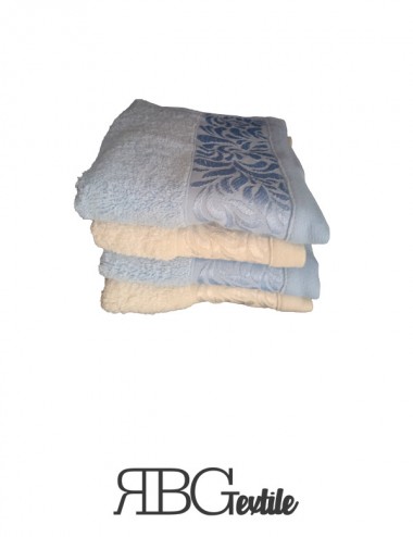 RBG Textile - Serviette De Toilette Barbara Carson - Tunisie Textile Meilleur Prix